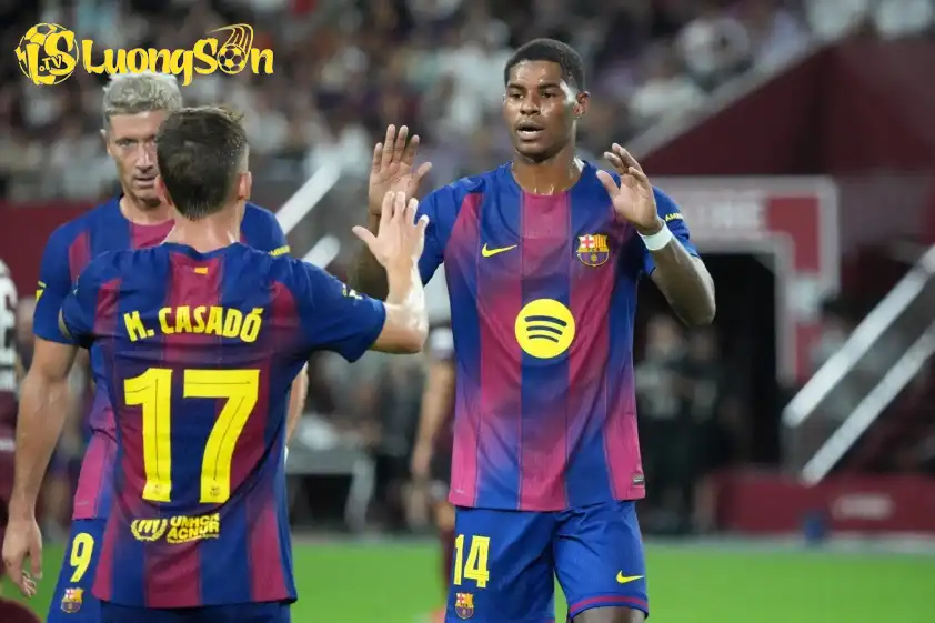 Rashford đang bắt đầu hành trình mới tại Barca (ảnh: Marca). Rashford đang bắt đầu hành trình mới tại Barca (ảnh: Marca).