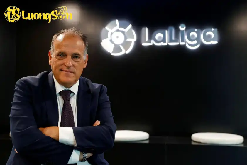 Chính sách quản lý tài chính của chủ tịch La Liga Javier Tebas đang bị phản đối. (Ảnh: Daily Mail) Chính sách quản lý tài chính của chủ tịch La Liga Javier Tebas đang bị phản đối. (Ảnh: Daily Mail)