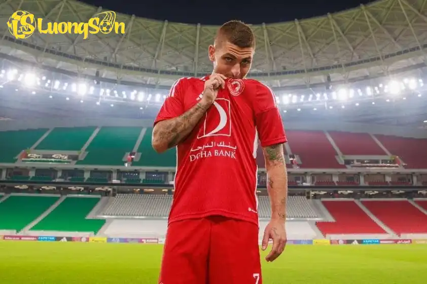 Ngôi sao người Ý hiện đang thi đấu tại Qatar (Ảnh: FLS). Ngôi sao người Ý hiện đang thi đấu tại Qatar (Ảnh: FLS).