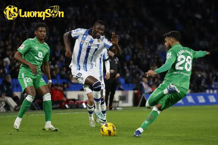 Real Betis hướng đến chiến thắng trước Real Sociedad. (Ảnh: Internet) Real Betis hướng đến chiến thắng trước Real Sociedad