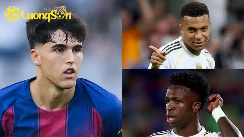 Cubarsí chia sẻ Barca đã đại tu hàng thủ để đón Mbappe và Vinicius (Ảnh: GOAL) Cubarsí chia sẻ Barca đã đại tu hàng thủ để đón Mbappe và Vinicius