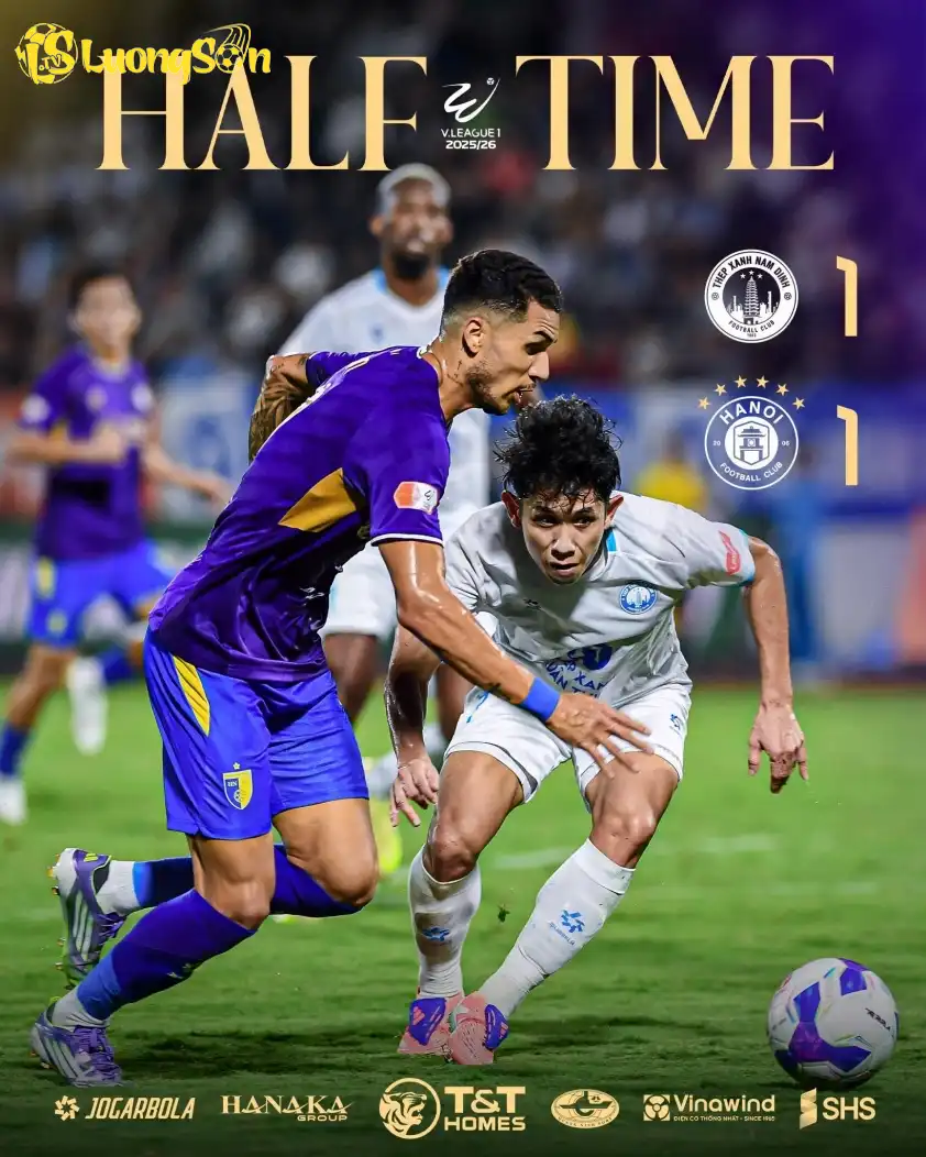 Diễn biến trận đấu Nam Định vs Hà Nội